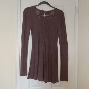 Free People purple sweater. XS.